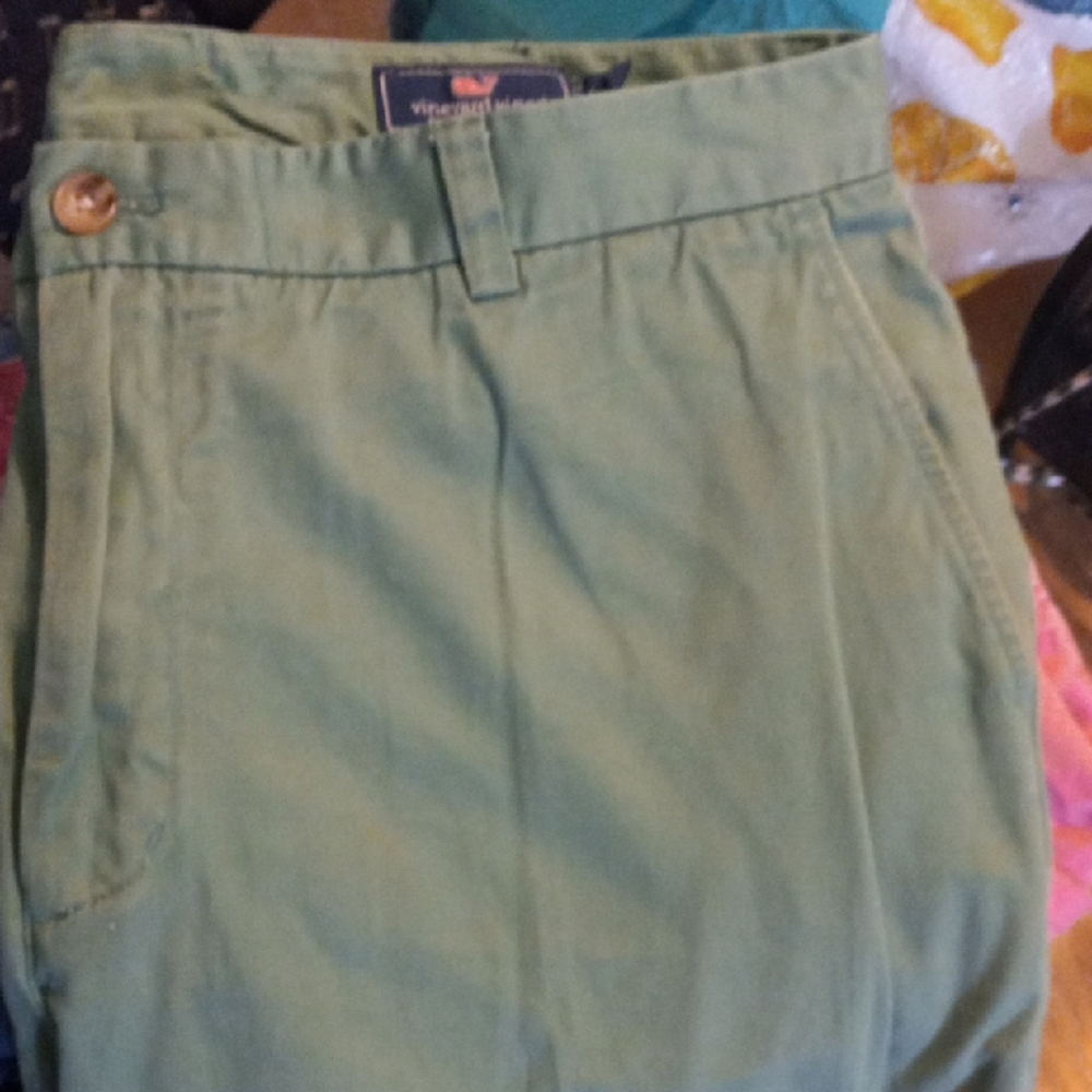 Vineyard Vines Olive Green Casual Pants